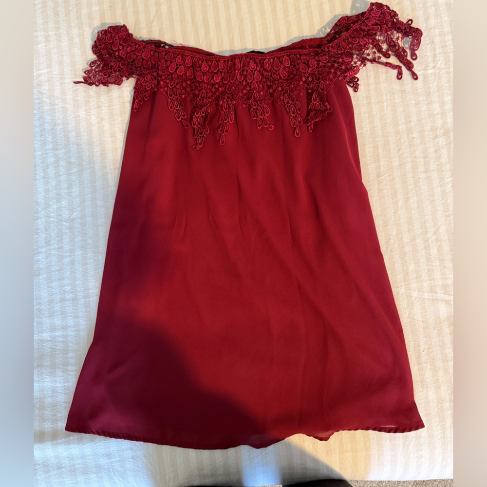 Tobi red dress